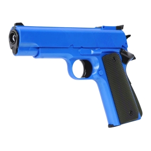 HG123 SEMI AUTOMATIC GAS POWERED PISTOL BLUE