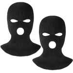 3 HOLE BLACK BALACLAVA - Image 1