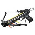 KOMODO 50LB ALUMINIUM CROSSBOW WITH FOUR ARROWS