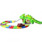 22871 BATTERY OPERATED DINOSAUR CAR TRACK SET 128PCS