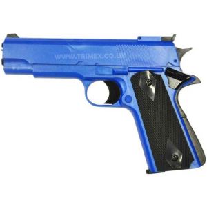 HG123 SEMI AUTOMATIC GAS POWERED PISTOL BLUE