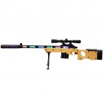 585-55A BATTERY OPERATED TOY SNIPER RIFLE