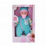 ID1811 18” SOFT BODIED BABY DOLL WITH BABY SOUNDS
