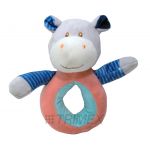 ID0624 6'' SOFT BABY RATTLE WITH RING BELL