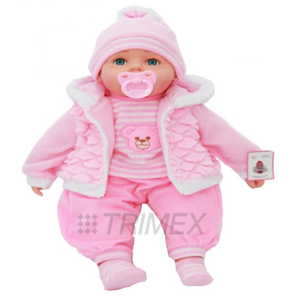 ID2020 20'' SOFT BODIED BABY DOLL WITH SOUND