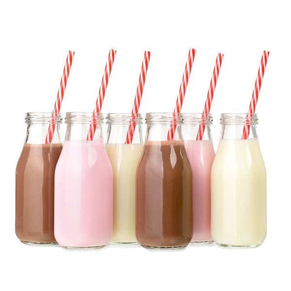MB206 300ML PACK OF 6 VINTAGE BEVERAGE GLASS BOTTLE