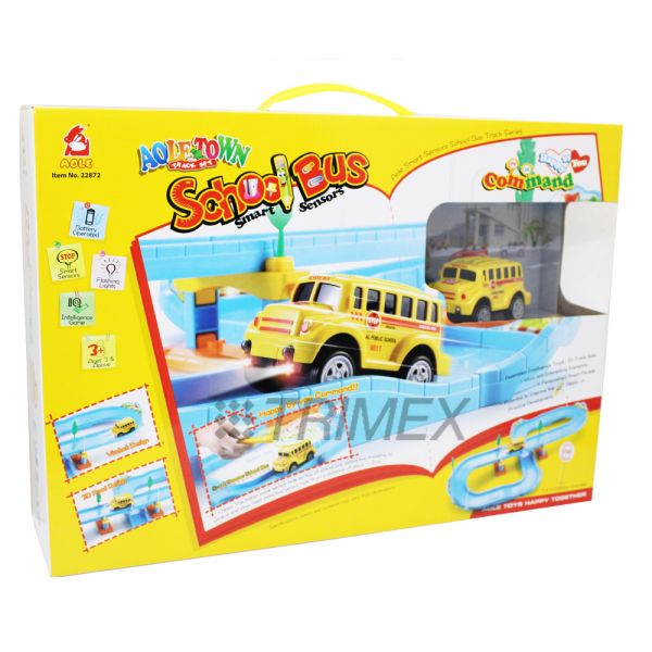 22872 BATTERY OPERATED SMART SENSORS SCHOOL BUS TRACK