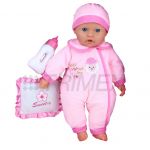 AP22564 BABY CUDDLES 16” INCHES BABY DOLL WITH ACCESORIESS