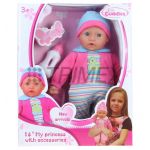 AP22564 BABY CUDDLES 16'' INCHES BABY DOLL WITH ACCESORIESS