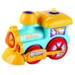 WS8323 BATTERY  OPERATED BUMP N GO BUBBLING BLOWING TRAIN