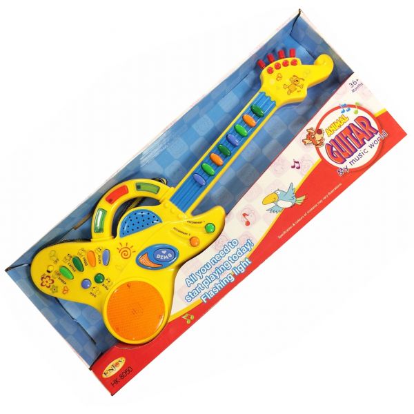 HK8050 BATTERY OPERATED ANIMAL SOUND KIDS GUITAR