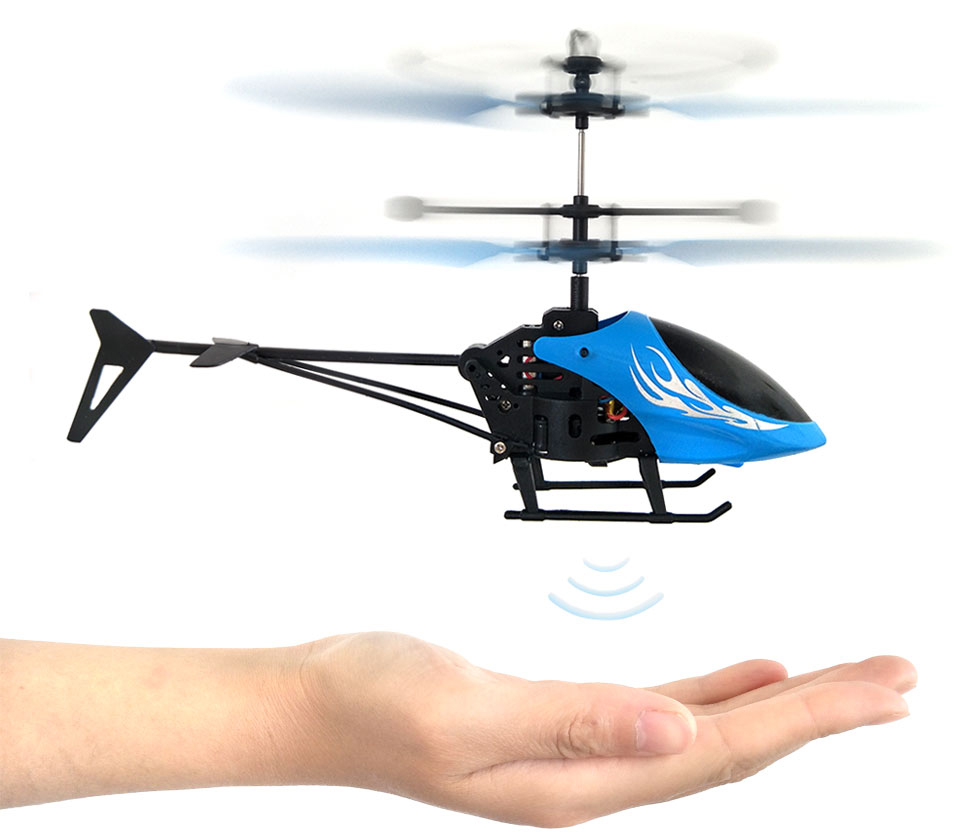 Hand censor helicopter