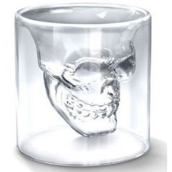 INNER SKULL HEAD 60ML SHOT GLASS