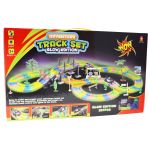 22902 FLEXIBLE BATTERY OPERATED 257PIECES GLOW EDITION POLICE ADVENTURE TRACK SET