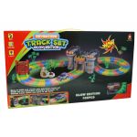 22903 FLEXIBLE BATTERY OPERATED 158PIECES GLOW EDITION CASTLE ADVENTURE TRACK SET