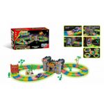22903 FLEXIBLE BATTERY OPERATED 158PIECES GLOW EDITION CASTLE ADVENTURE TRACK SET