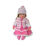 AP22567 BABY CUDDLES 24” SOFT BODIED BABY GIRL DRESS DOLL