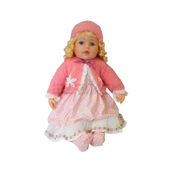 AP22567 BABY CUDDLES 24'' SOFT BODIED BABY GIRL DRESS DOLL