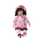 AP22567 BABY CUDDLES 24'' SOFT BODIED BABY GIRL DRESS DOLL
