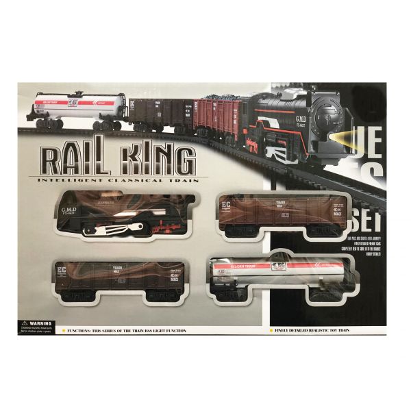 19033-4 BATTERY OPERATOR RAIL KING INTELLIGENT CLASSICAL TRAIN