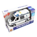 WY590B 1:16 SCALE POLICE FRICTION VAN WITH SOUND AND LIGHT