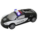 WY630B 1:28 SCALE POLICE FRICTION CAR WITH LIGHT AND SOUND