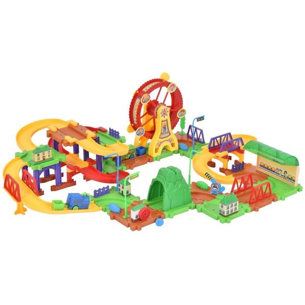 533-33B BATTERY OPERATED TRAIN TRACK SET