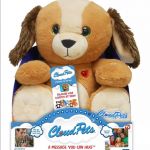 85166 CLOUD PETS 12"PLUSH TOY DOG