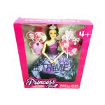 H1D011 12INCHES PRINCESS DOLL WITH ACCESSORIES