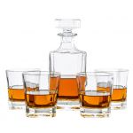 30114 WHISKEY DECANTER 5 PIECES  SET