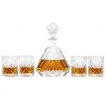 30147 WHISKEY DECANTER 5 PIECES SET