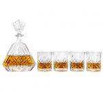 30147 WHISKEY DECANTER 5 PIECES SET