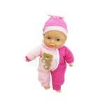 AP22573 BABY CUDDLES 13INCHES BABY DOLL WITH IC SOUND AND ACCESSORIES