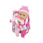 AP22573 BABY CUDDLES 13INCHES BABY DOLL WITH IC SOUND AND ACCESSORIES