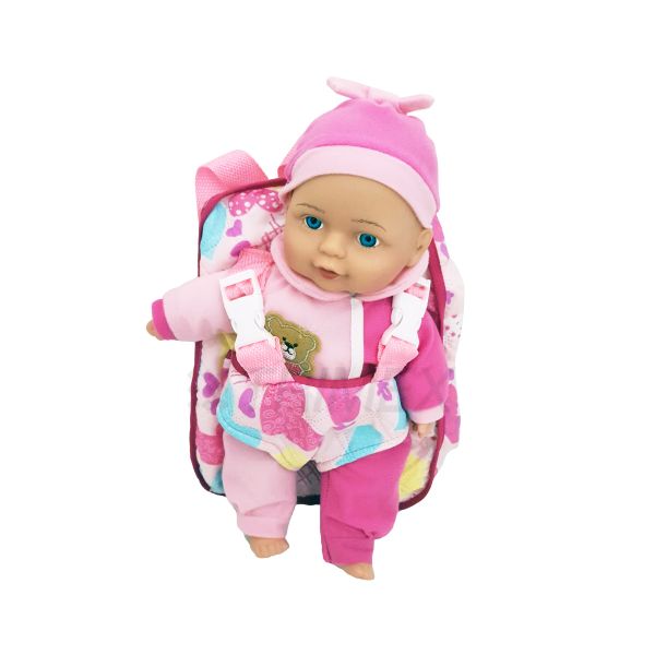 AP22573 BABY CUDDLES 13INCHES BABY DOLL WITH IC SOUND AND ACCESSORIES