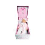 AP22576 BABY CUDDLES 18” INCHES NEW BORN SLEEPING BABY  DOLL