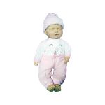 AP22576 BABY CUDDLES 18'' INCHES NEW BORN SLEEPING BABY  DOLL