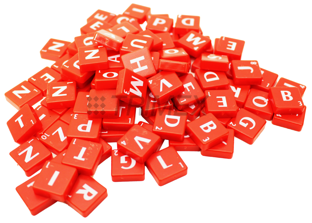 LETTER PLASTIC TILES