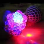 6CMLED COLOR BALLS SQUISH MESH BALL PACK OF 12