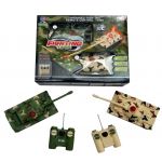 2102-2B 1:24 SCALE INFRARED REMOTE CONTROL BATTLING TANKS