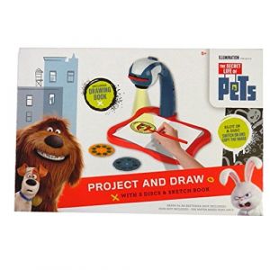 28-0210 THE SECRET LIFE OF PETS - PROJECTOR AND DRAW