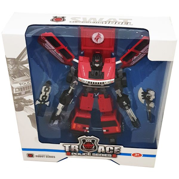 HF1102-4AB 12'' DEFORMATION FIRE FIGHTER ROBOT FIGURE