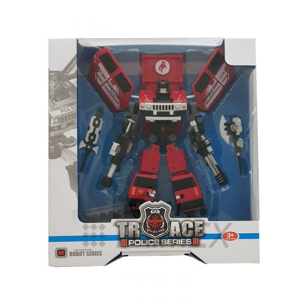 HF1102-4AB 12'' DEFORMATION FIRE FIGHTER ROBOT FIGURE