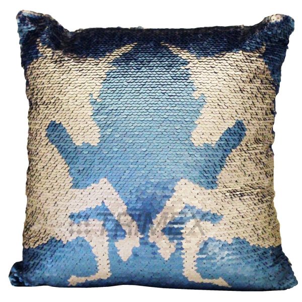 SQ1 25 X 25 CM TWIN UNICORN SEQUIN PILLOW