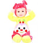 JX-257C 13INCHES PEEK-A-BOO BABY DOLL WITH REALISTIC SOUND