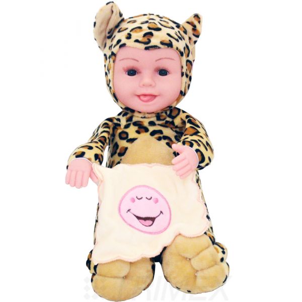 JX-265 13INCHES PEEK-A-BOO BABY DOLL WITH REALISTIC SOUND
