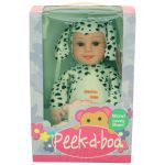 JX-265 13INCHES PEEK-A-BOO BABY DOLL WITH REALISTIC SOUND