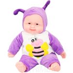 JX-267-2 16INCHES SOFT LAUGHING SOUND BABY DOLL