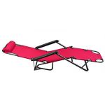 1236 FOLDING GRAVITY SUN LOUNGER GARDEN CHAIR BED