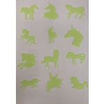 GLOW IN THE DARK UNICORN